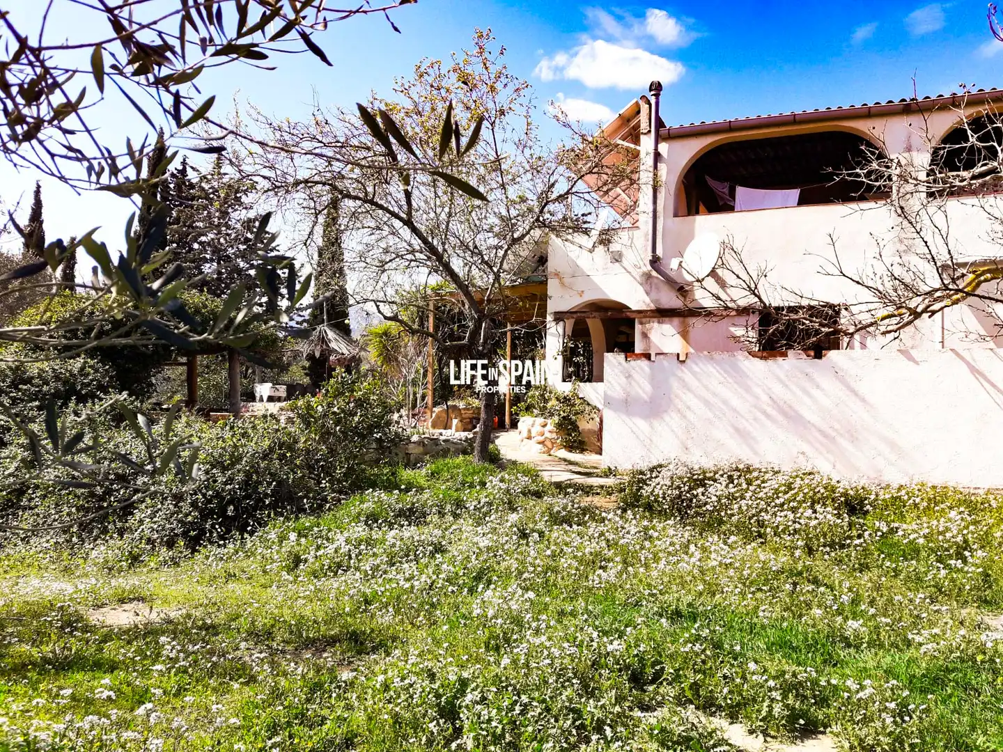 Garten von Country house zum Verkauf in Rasquera mit Klimaanlage, Privatgarten und Terrasse