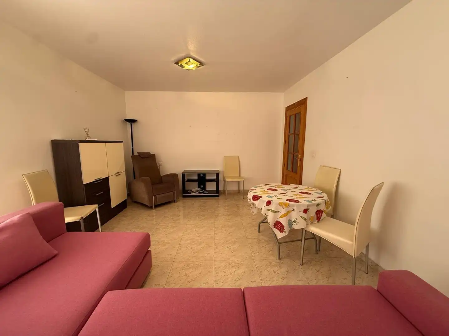 Sala de estar de Piso de alquiler en Águilas con Aire acondicionado, Terraza y Amueblado