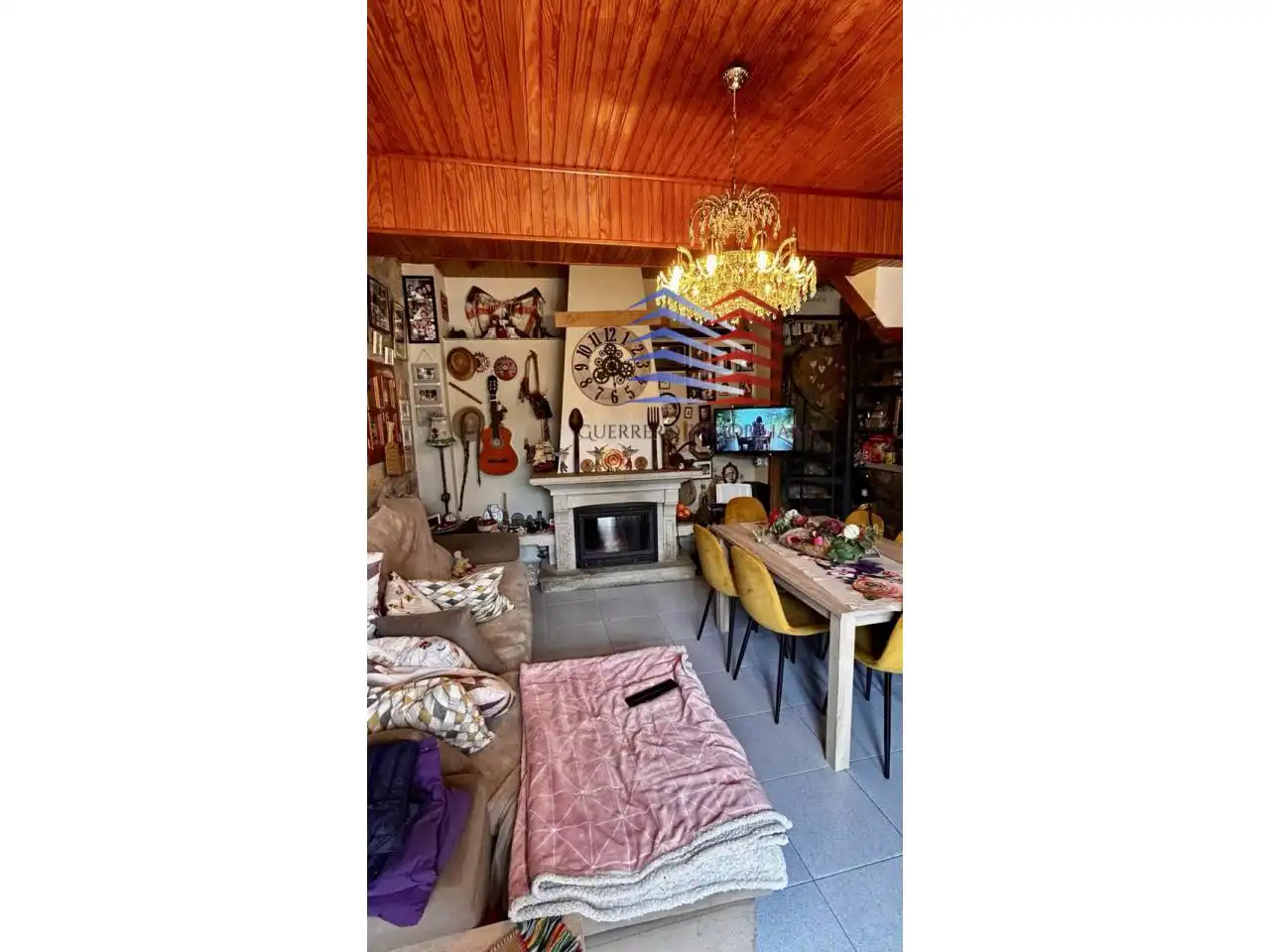 Sala de estar de Casa o chalet en venta en Baños de Molgas con Aire acondicionado, Calefacción y Jardín privado