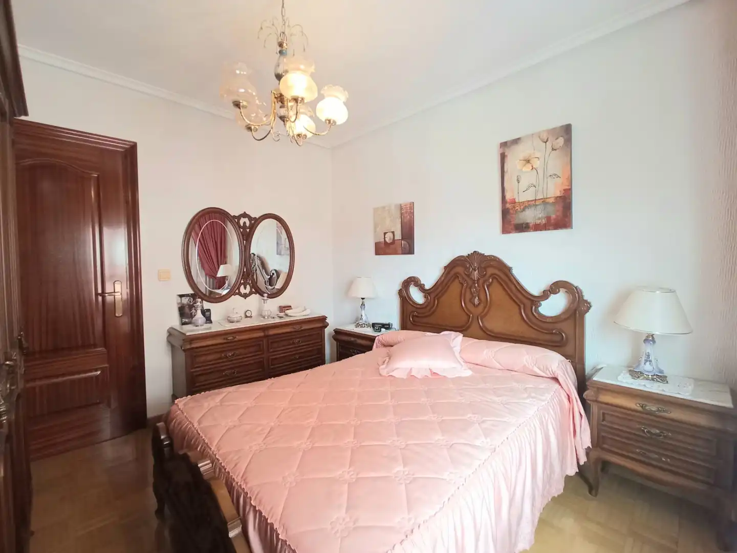 Bedroom of Flat for sale in Burgos  with Heating and Terrace