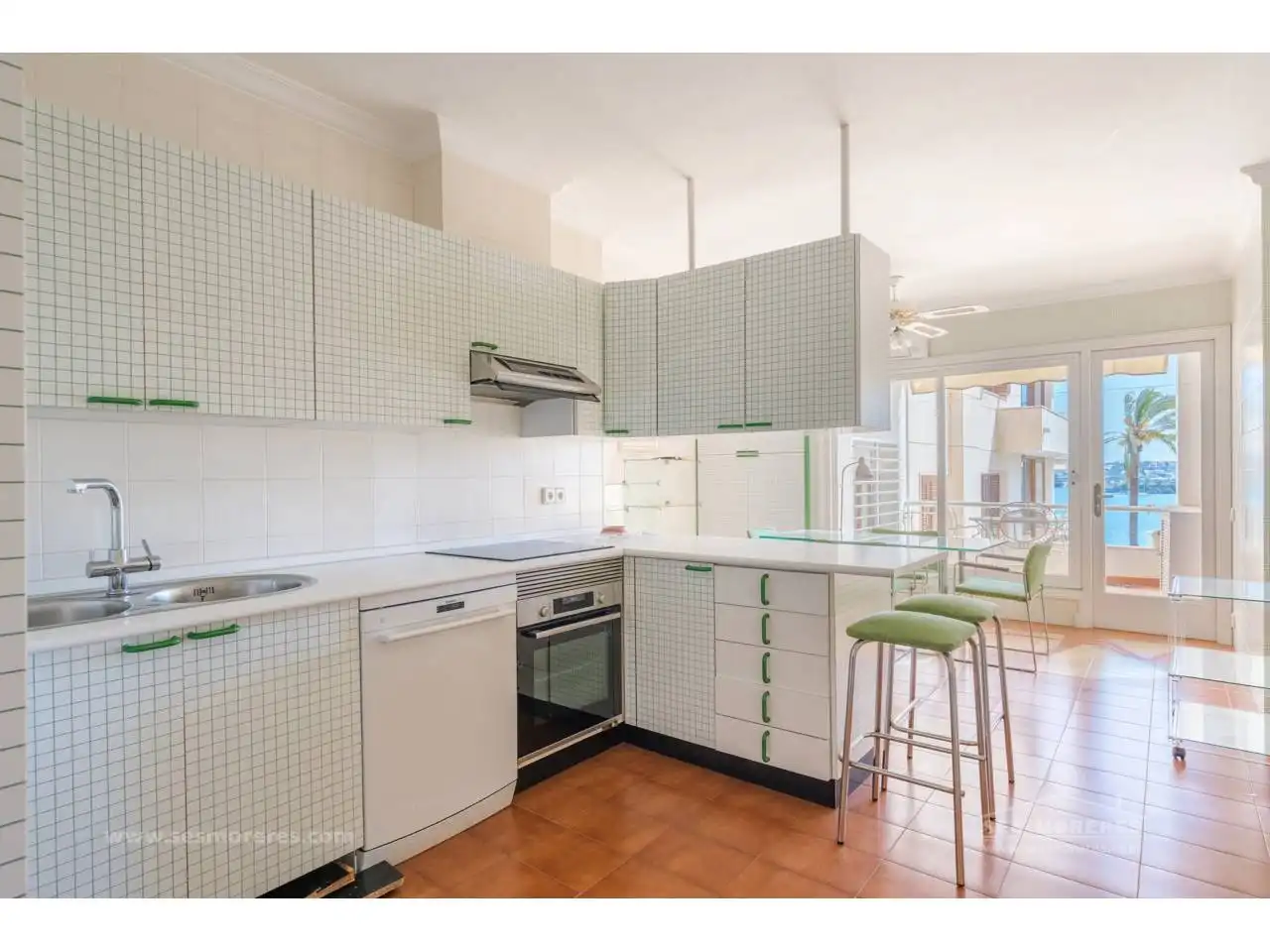 Cuina de Apartament en venda en Maó - Mahón amb Terrassa, Traster i Balcó