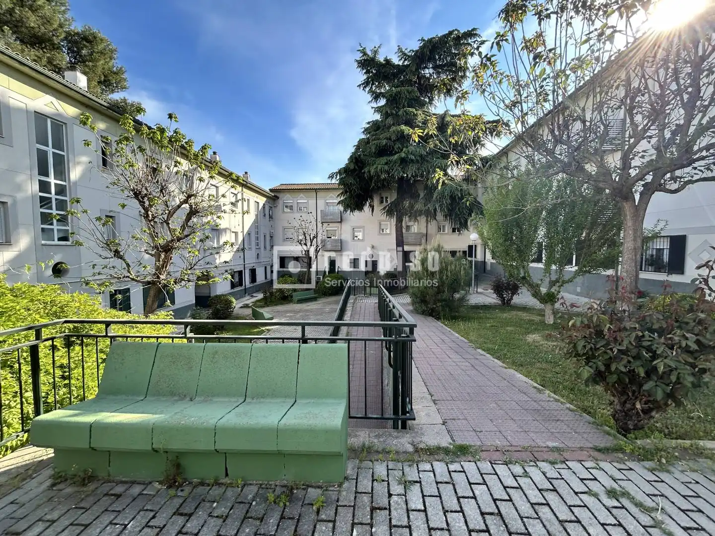 Exterior view of Flat for sale in Madrid  with Heating, Private garden and Terrace