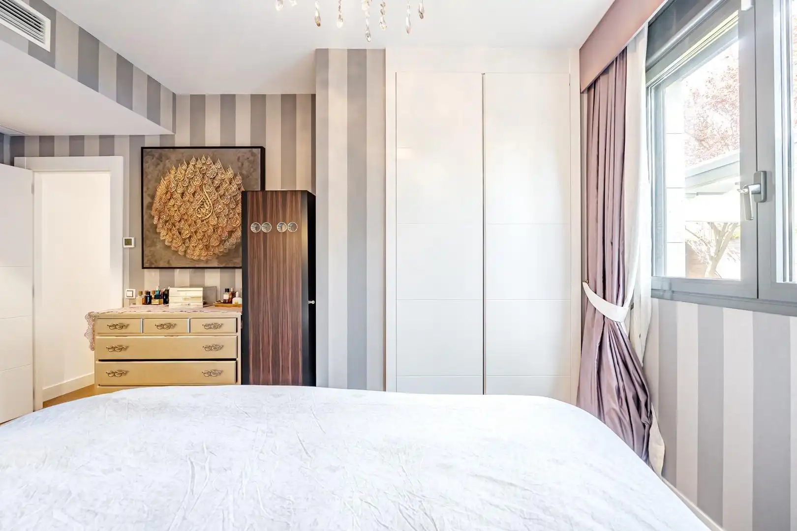 Bedroom of Ground floor for rent in Madrid  with Air Conditioner, Heating and Terrace
