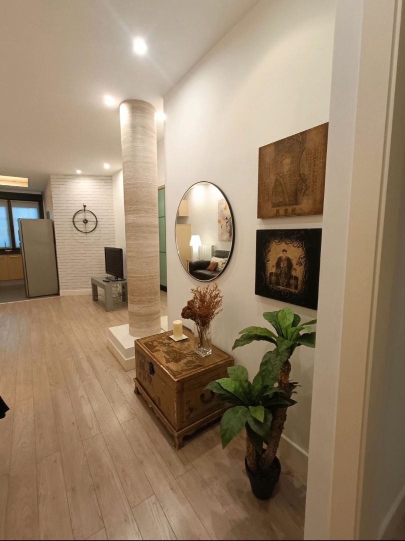 Living room of Flat for sale in Bilbao   with Heating, Storage room and Furnished