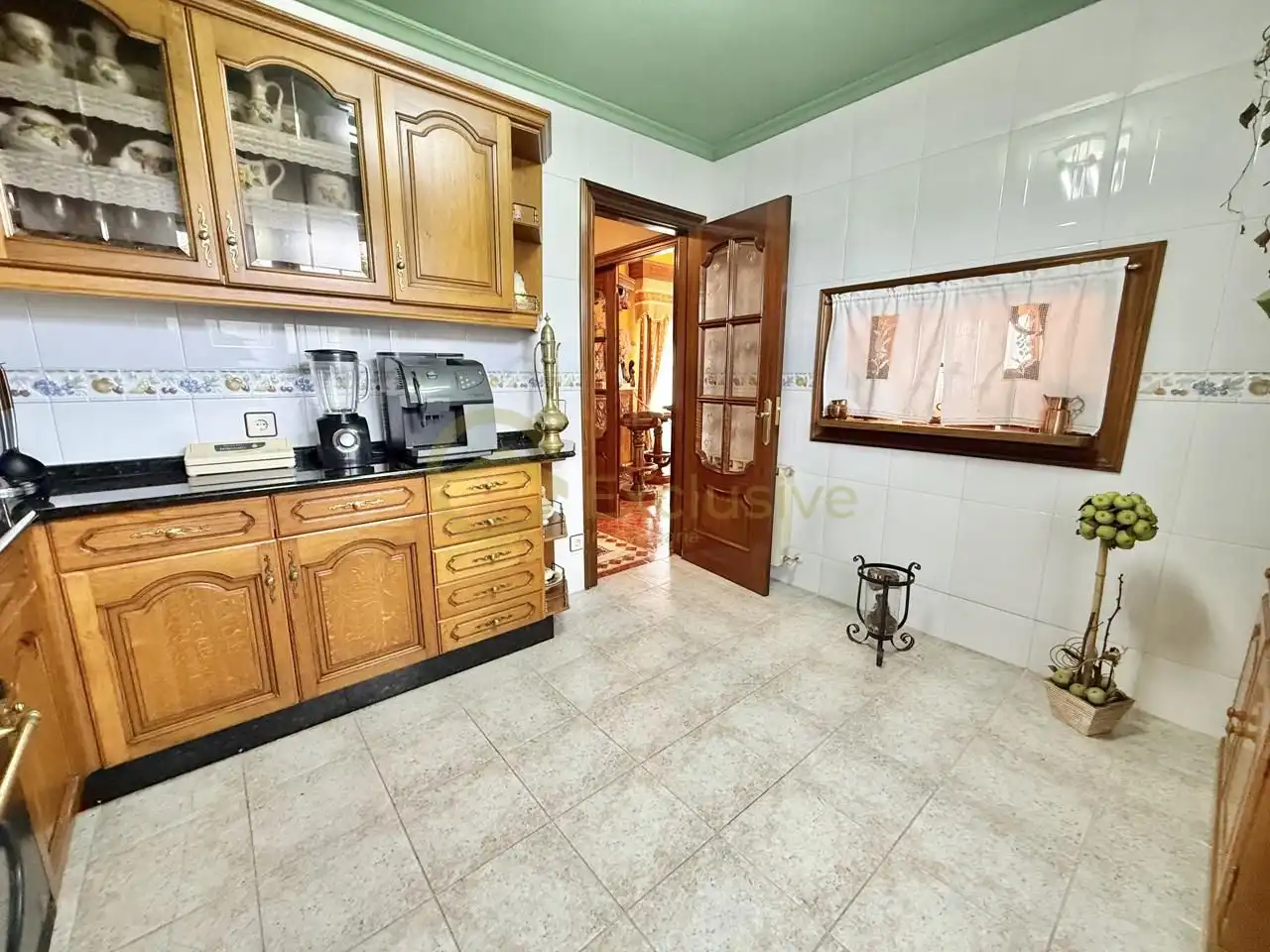 Cocina de Casa o chalet en venta en Castrillón con Calefacción, Jardín privado y Parquet