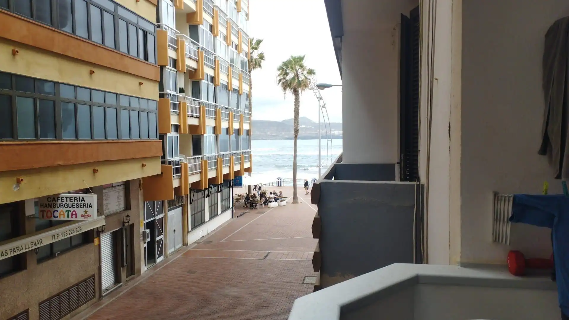 Terrasse von Wohnungen zur Miete in Las Palmas de Gran Canaria mit Klimaanlage, Terrasse und Möbliert