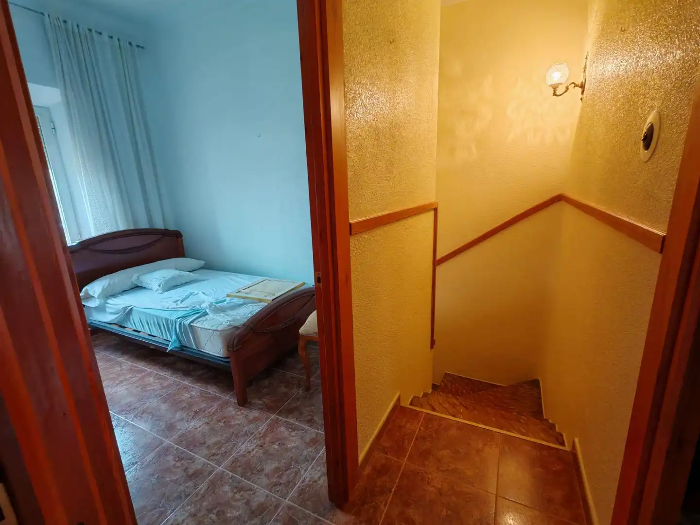 Bedroom of Flat for sale in Alcabón  with Heating, Terrace and Furnished