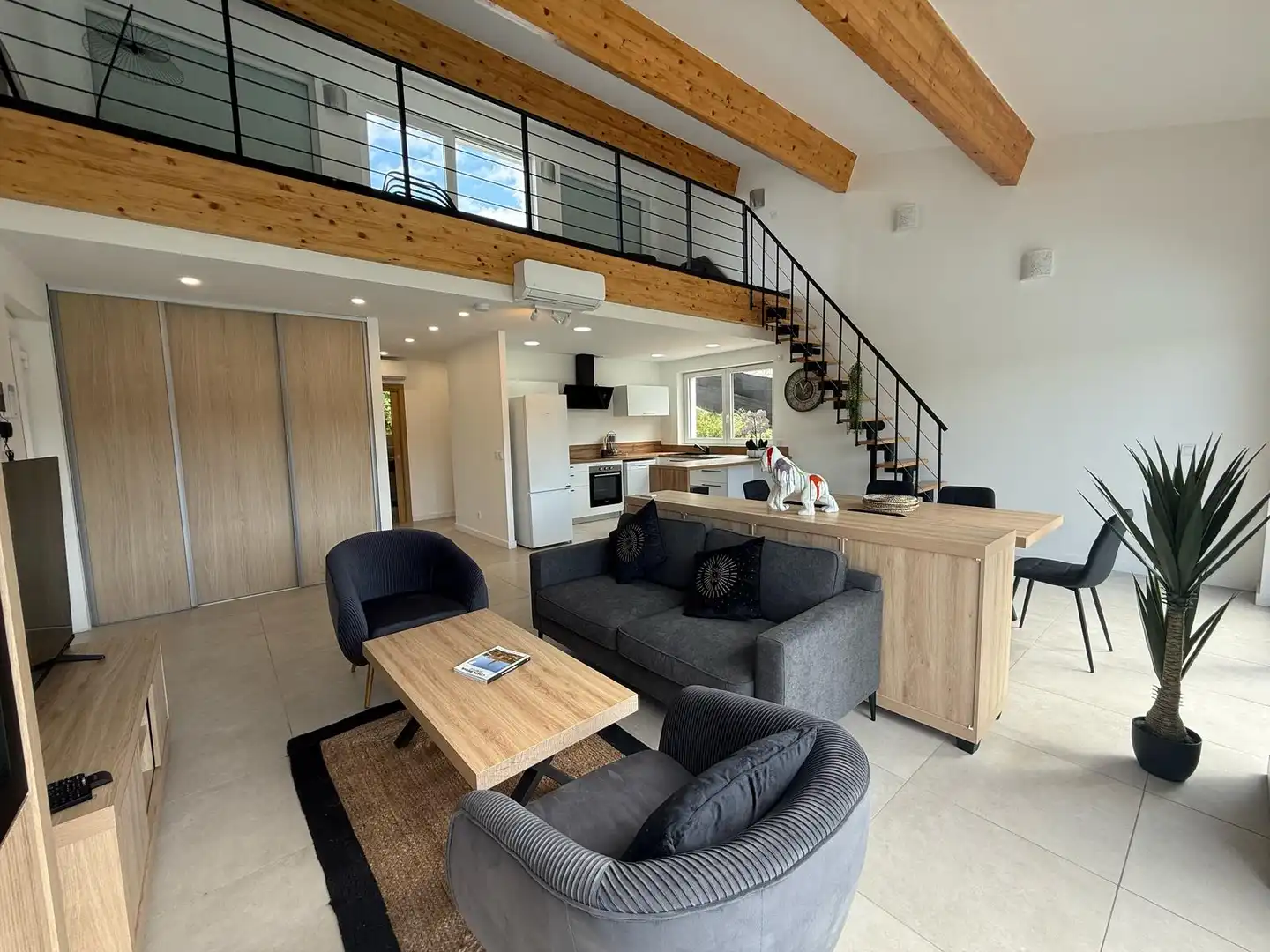 Sala de estar de Casa o chalet en venta en Vidreres con Calefacción, Jardín privado y Terraza