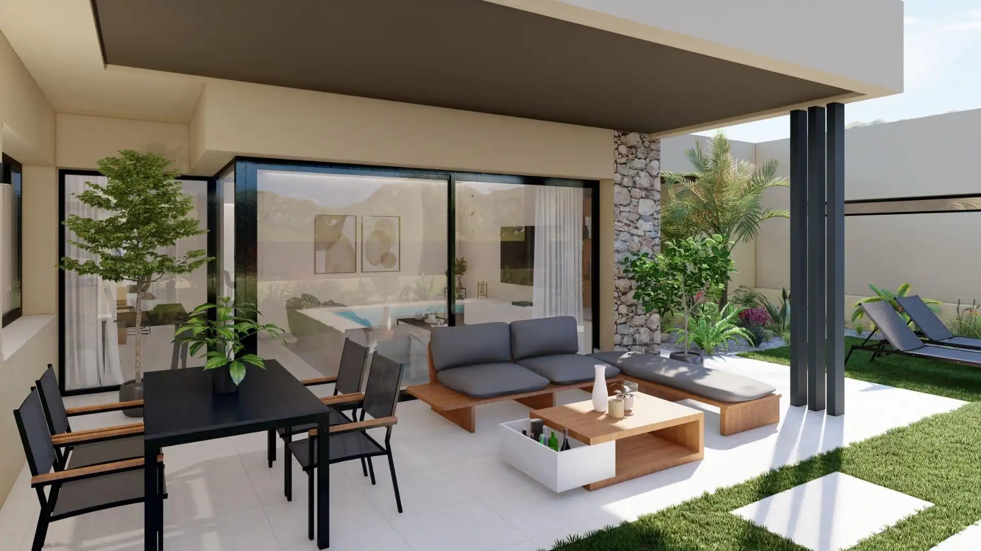 Chalet con piscina en venta en Campo de Murcia, imagen 4