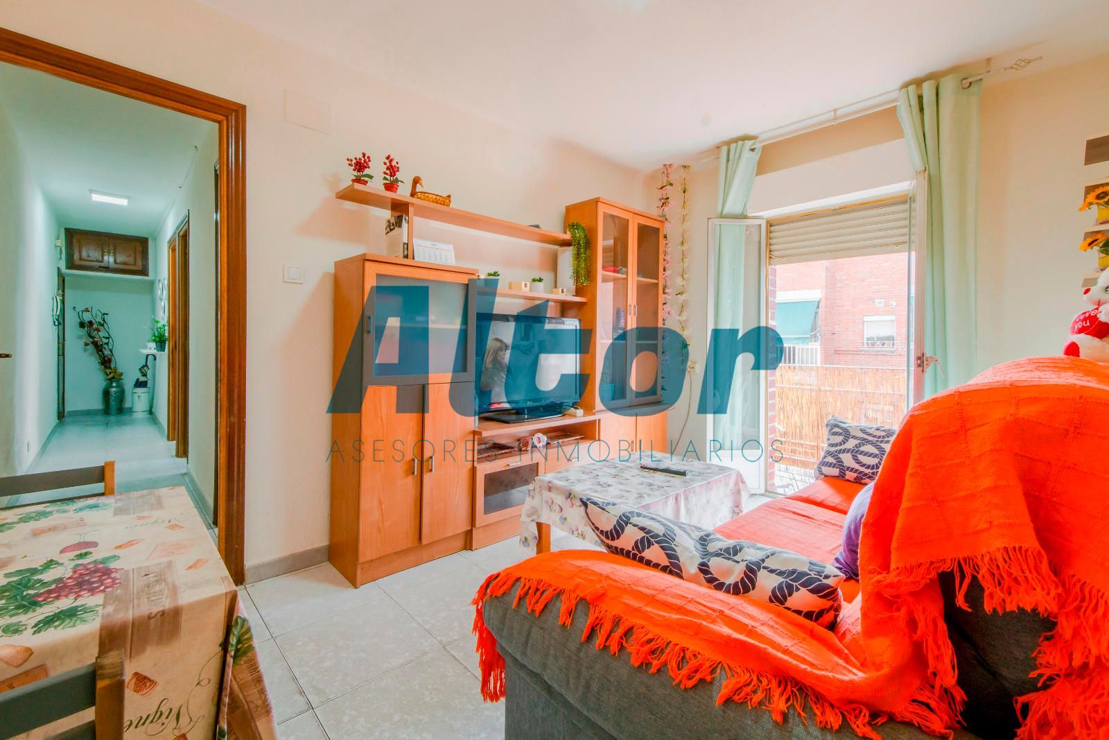 Bedroom of Flat for sale in  Madrid Capital  with Heating and Furnished