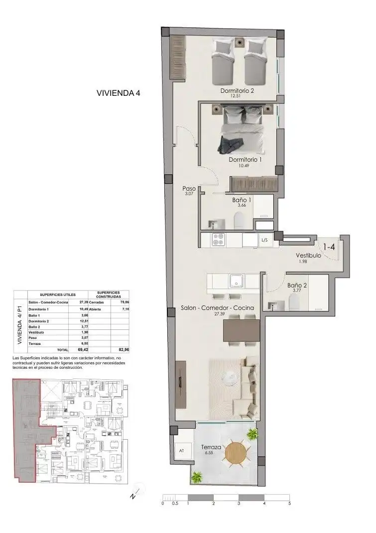 Apartament en venda en Santa Pola amb Terrassa i Piscina comunitària