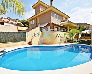 Exterior view of House or chalet for sale in Mazarrón  with Air Conditioner, Heating and Private garden