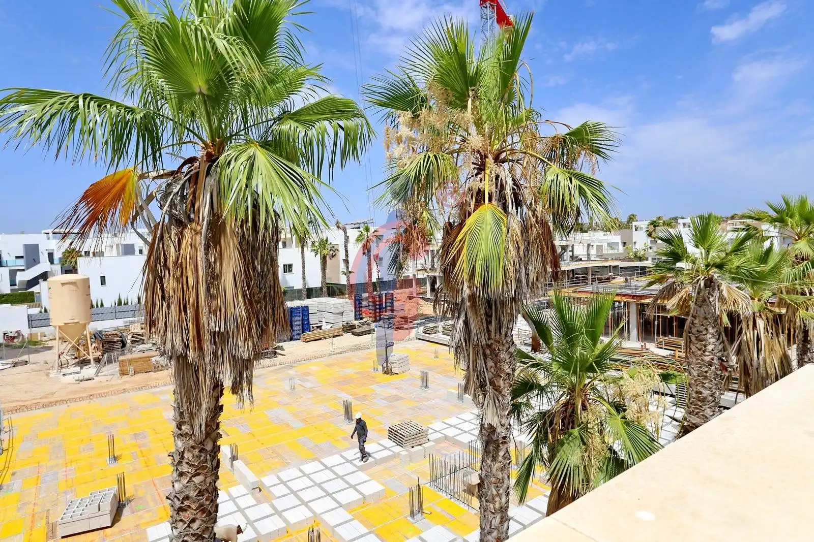 Vista exterior de Casa adosada en venda en Guardamar del Segura amb Aire condicionat, Jardí privat i Terrassa