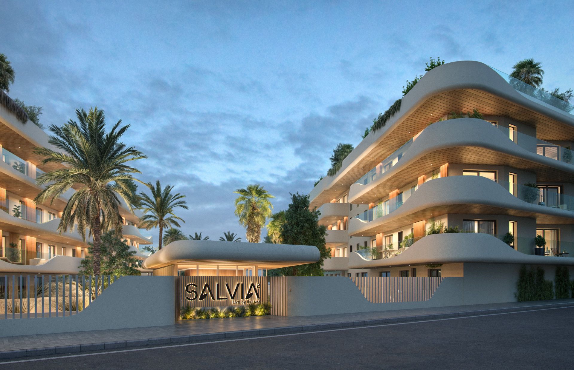 Vista exterior de Apartament en venda en Marbella amb Aire condicionat, Terrassa i Piscina