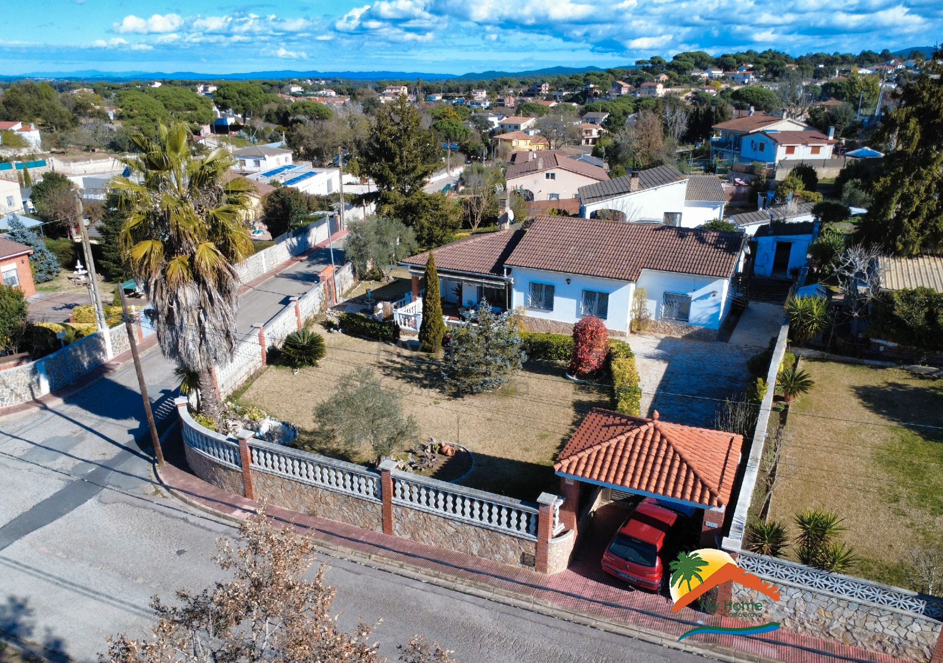 Exterior view of House or chalet for sale in Maçanet de la Selva  with Air Conditioner, Heating and Private garden