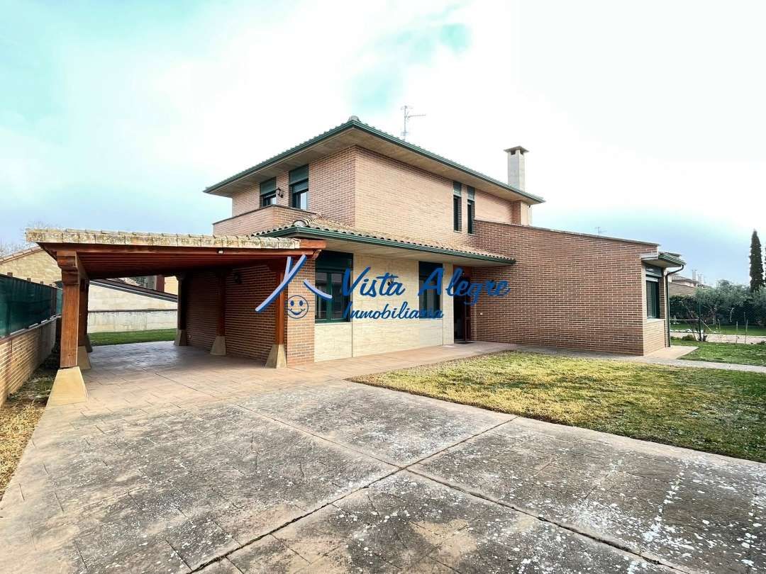 Vista exterior de Casa o chalet en venta en Ollauri con Calefacción, Jardín privado y Terraza