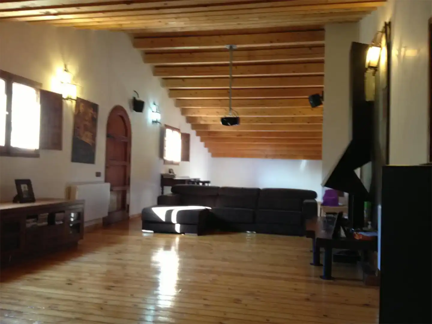 Sala d'estar de Pis en venda en Torrelles de Llobregat amb Jardí privat, Parquet i Traster
