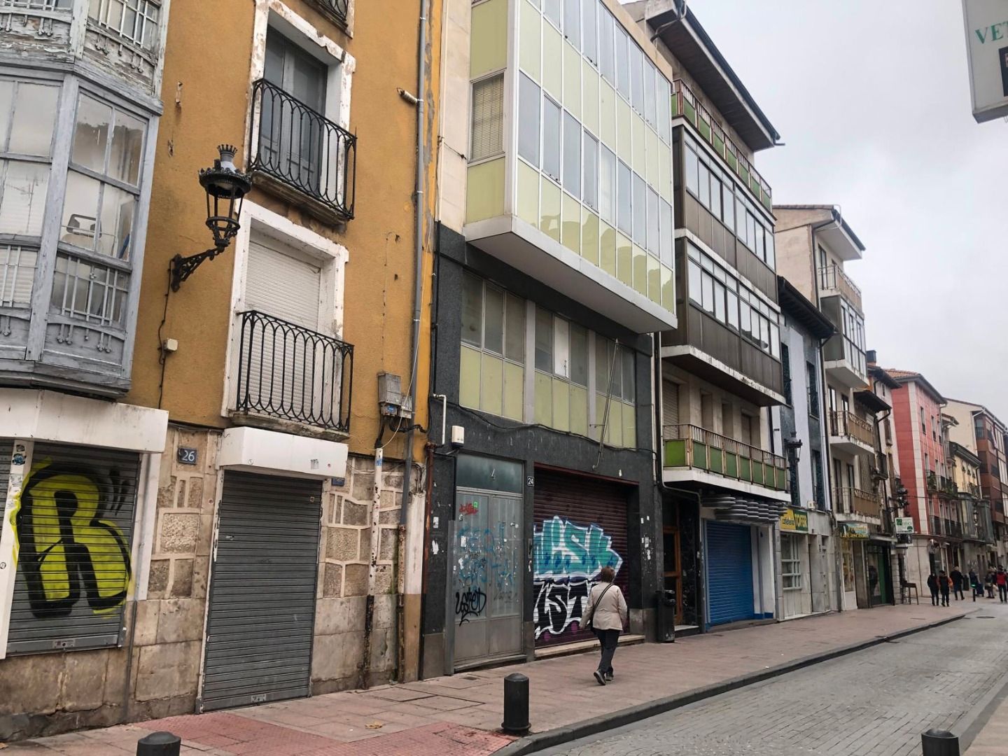 Vista exterior de Edifici en venda en Briviesca