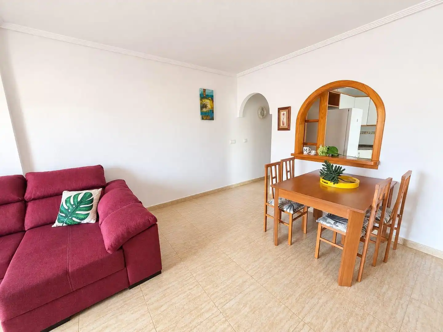 Sala d'estar de Pis en venda en Los Alcázares amb Piscina comunitària
