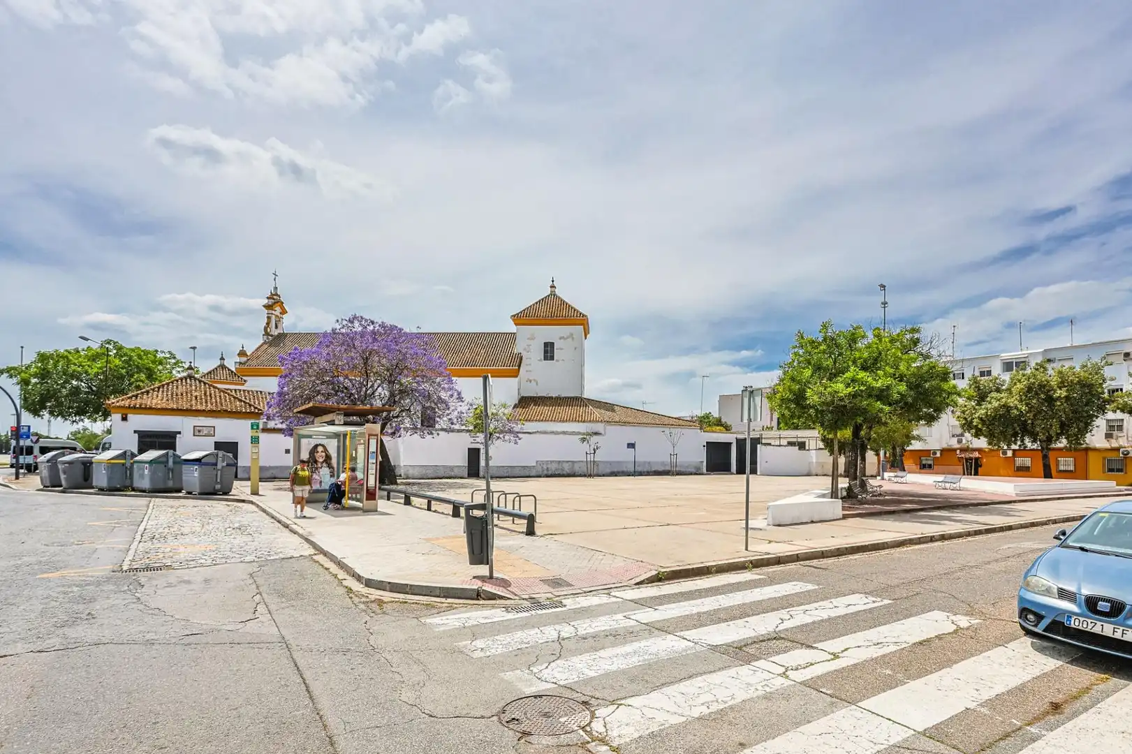Exterior view of Flat for sale in Sevilla  with Air Conditioner and Balcony