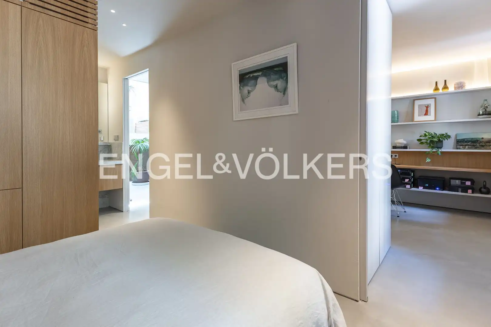 Bedroom of Houses for rent in Barcelona  with Air Conditioner, Heating and Private garden