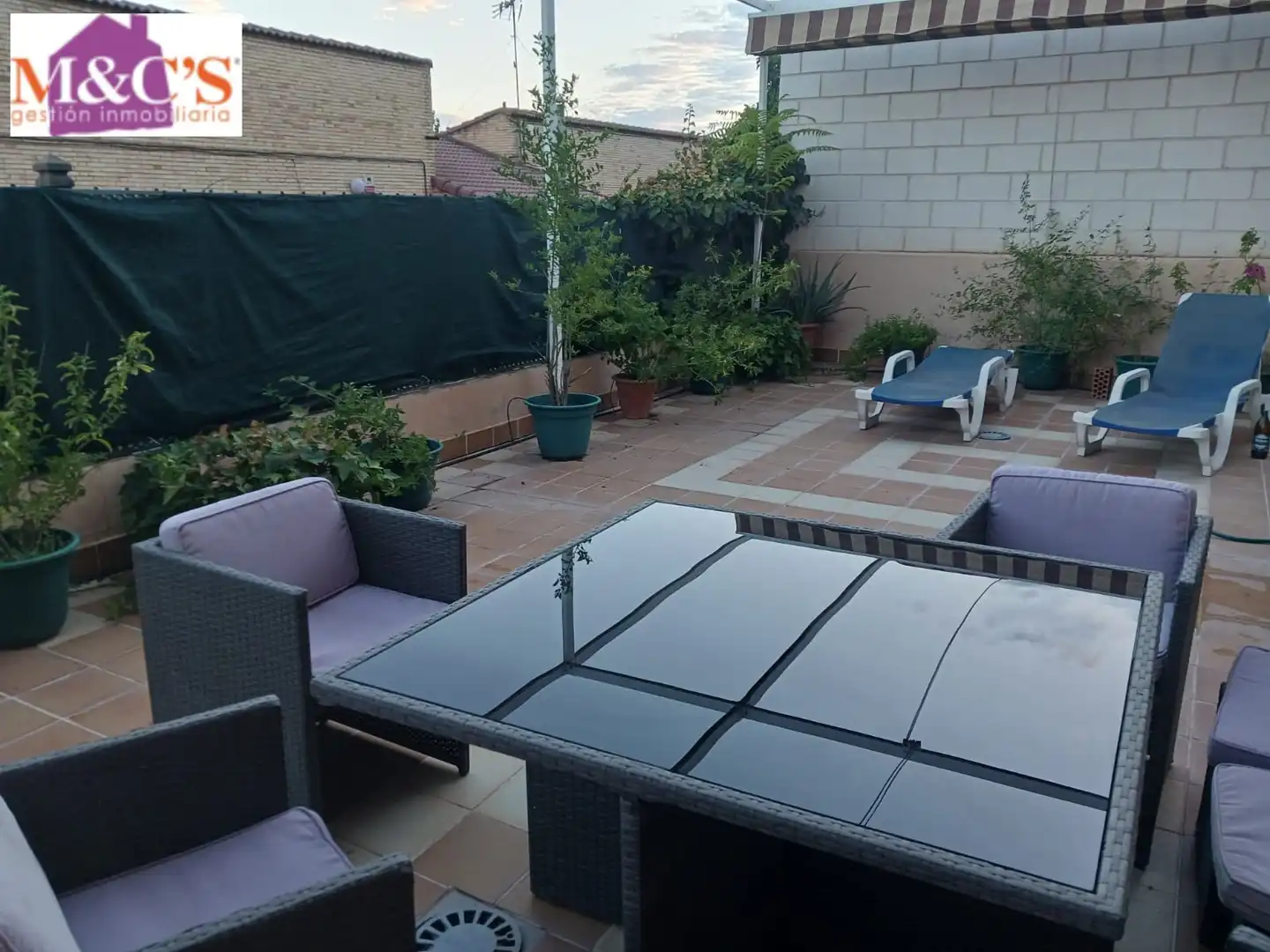 Terrassa de Casa o xalet en venda en Puertollano amb Aire condicionat, Calefacció i Traster