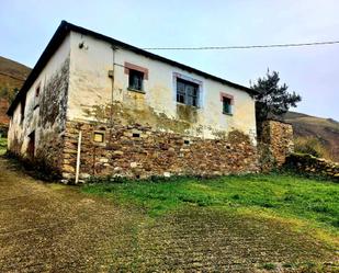 Vista exterior de Finca rústica en venda en Villayón amb Jardí privat