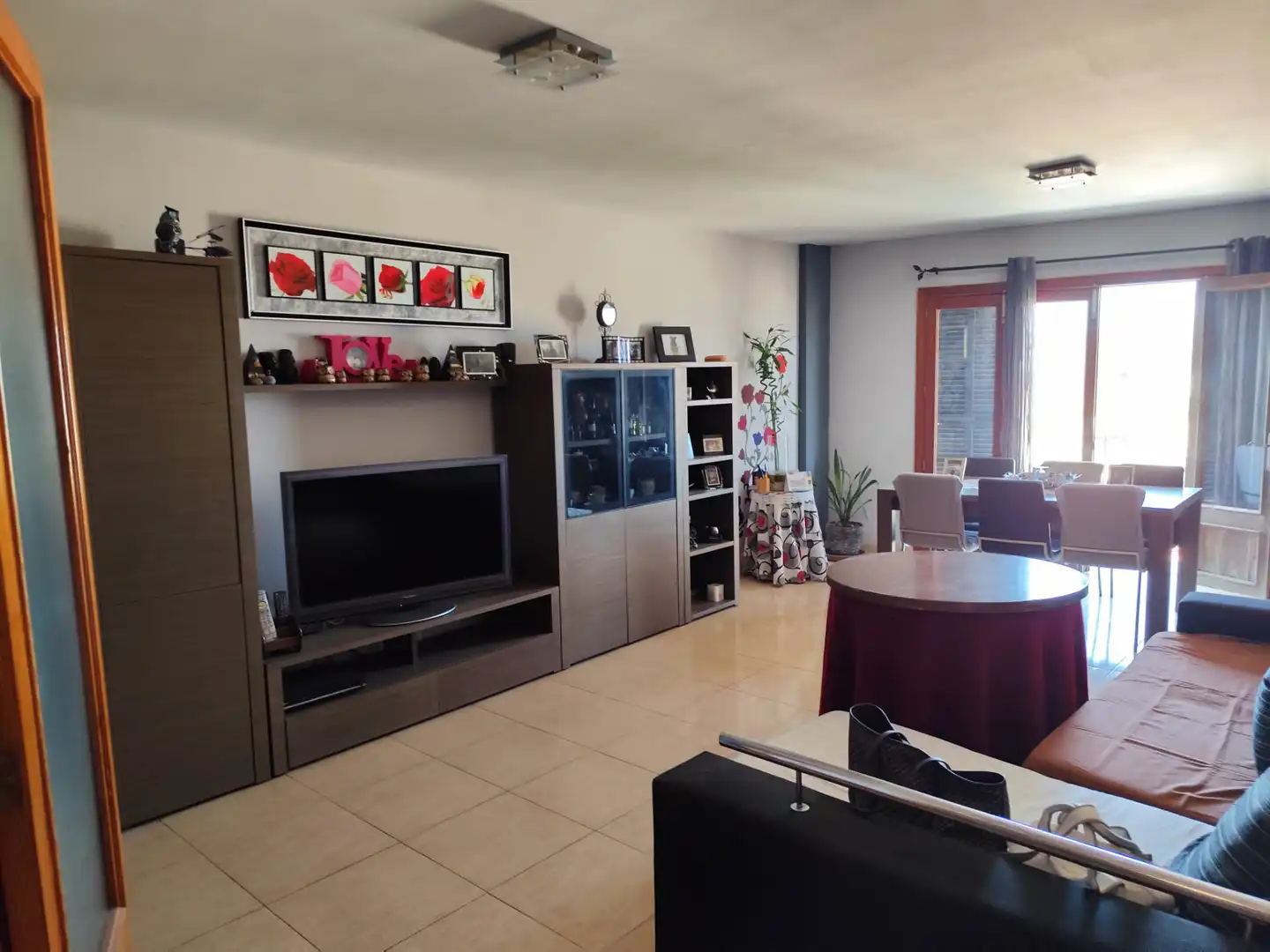 Wohnzimmer von Wohnung zum Verkauf in Capdepera mit Klimaanlage, Privatgarten und Terrasse