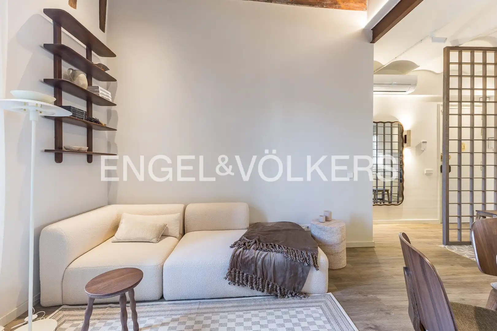 Sala de estar de Ático en venta en Barcelona con Aire acondicionado, Calefacción y Parquet