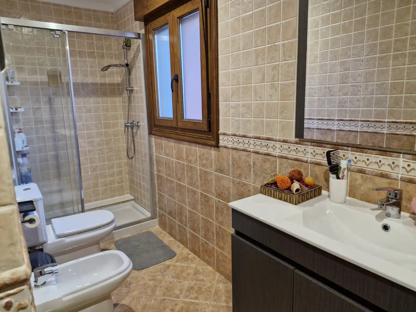 Baño de Casa o chalet en venta en Sanxenxo con Calefacción, Jardín privado y Terraza