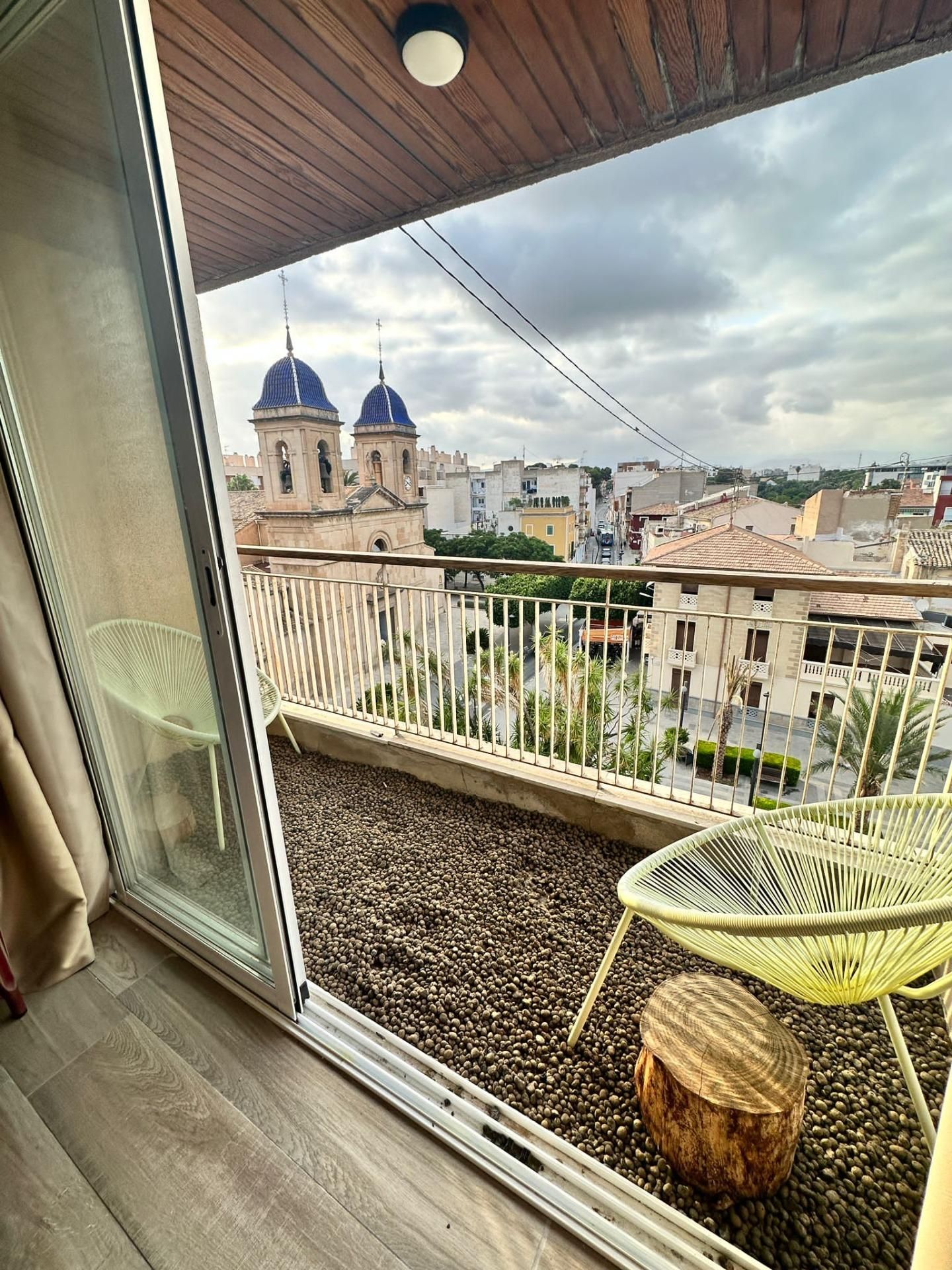 Terrassa de Apartament de lloguer en Sant Joan d'Alacant amb Aire condicionat i Terrassa