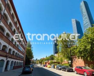 Exterior view of Flat to rent in  Madrid Capital  with Terrace and Furnished