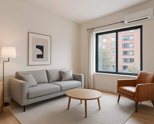 Living room of Loft to rent in  Madrid Capital  with Air Conditioner, Heating and Terrace