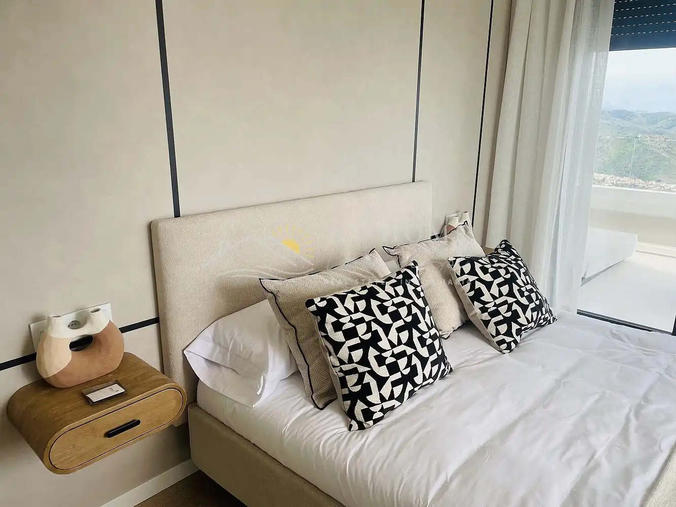 Schlafzimmer von Wohnungen zum Verkauf in Rincón de la Victoria mit Terrasse, Schwimmbad und Ofen
