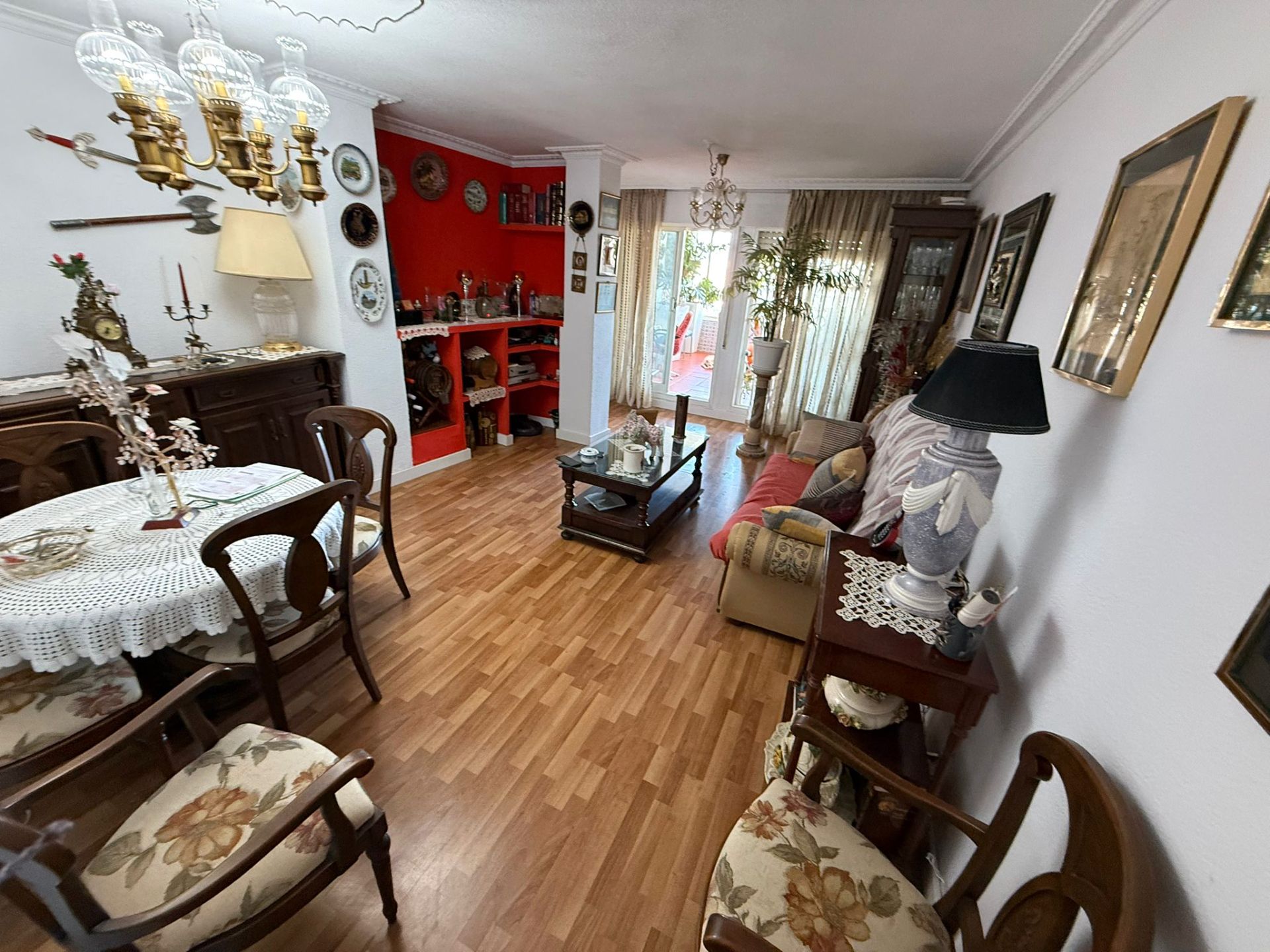 Sala d'estar de Pis en venda en Alicante / Alacant amb Terrassa, Traster i Moblat