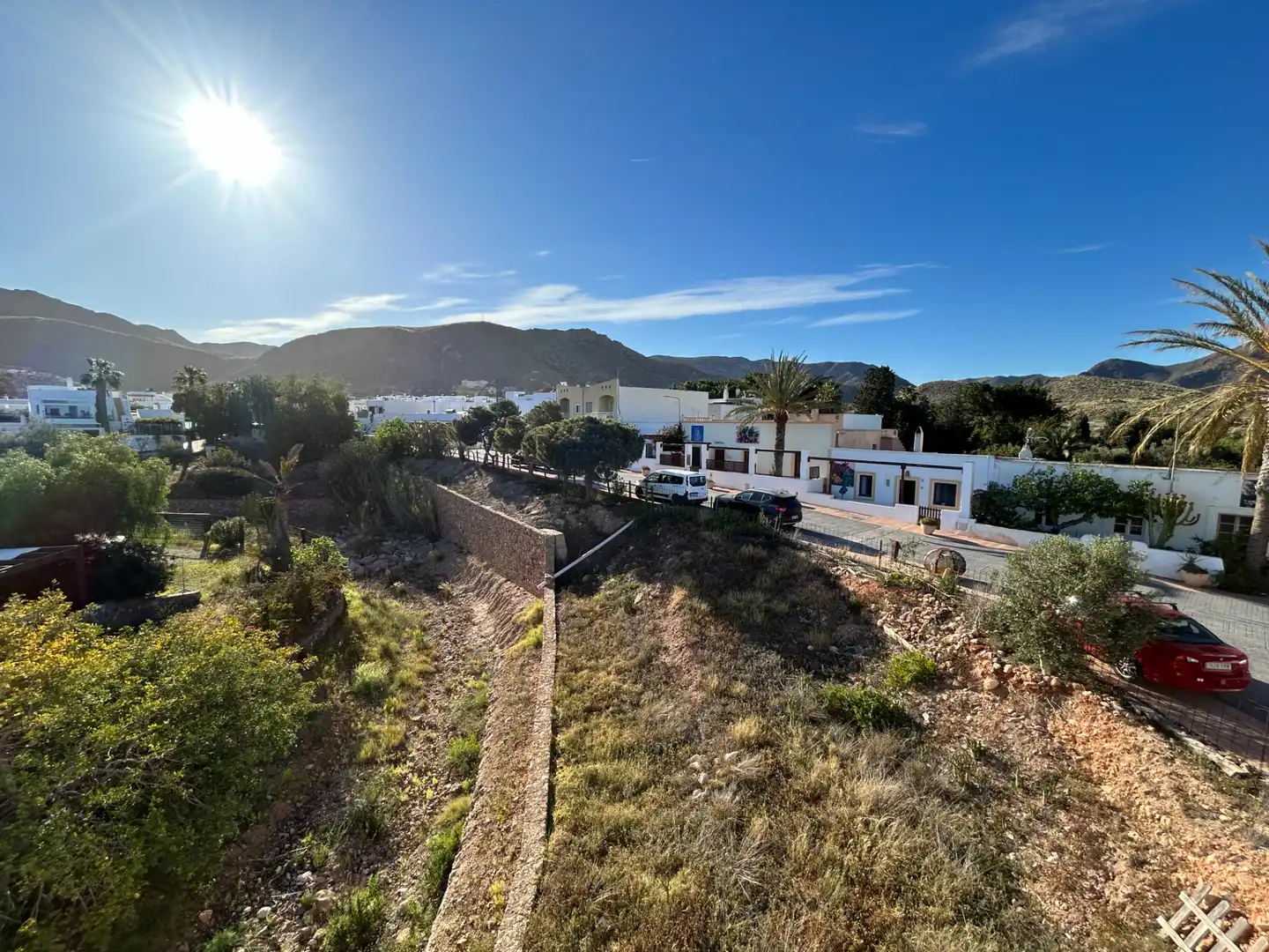 Vista exterior de Casa o xalet en venda en Níjar amb Moblat i Alarma