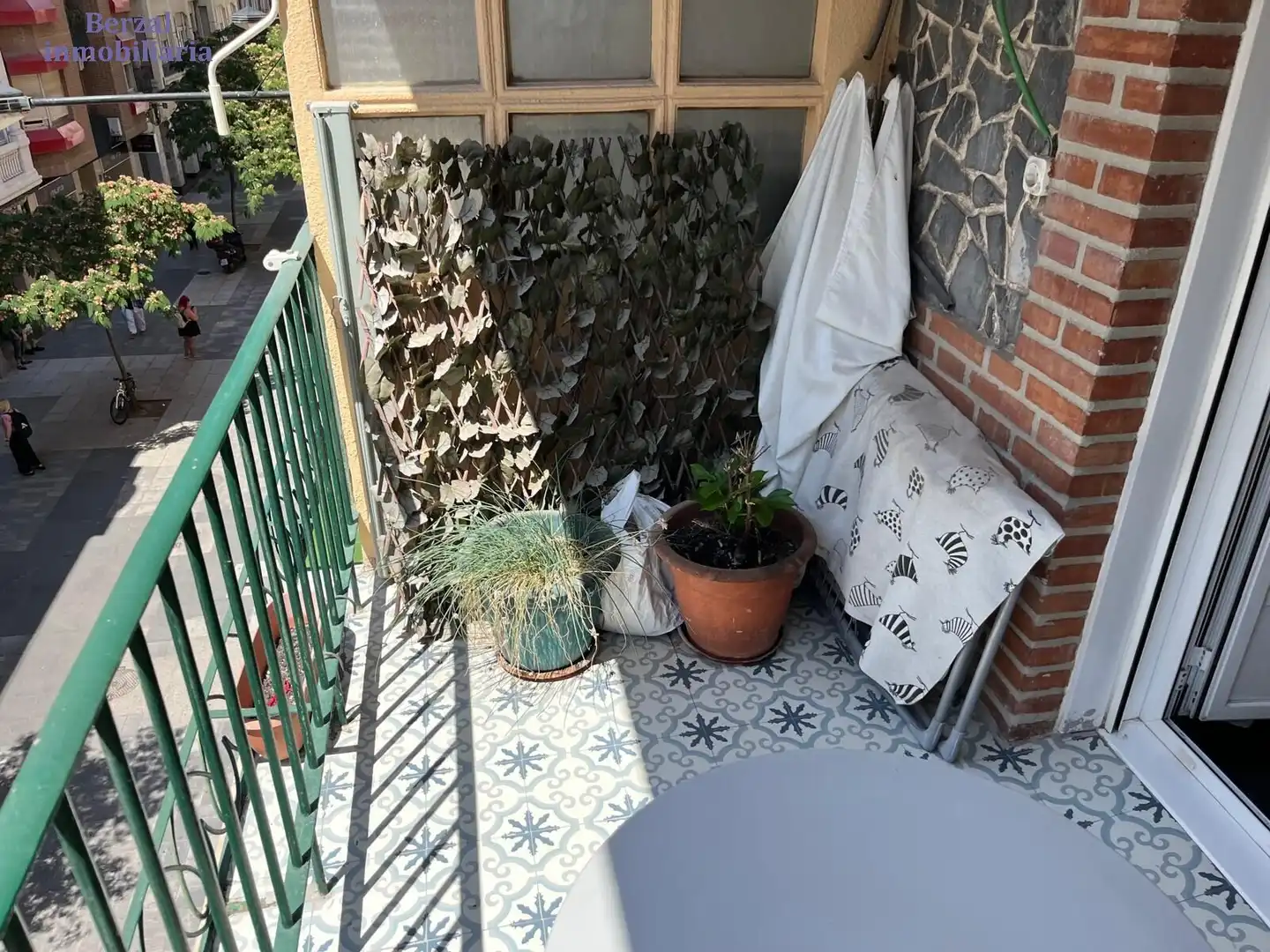 Balcony of Flat for sale in  Logroño  with Air Conditioner, Heating and Terrace