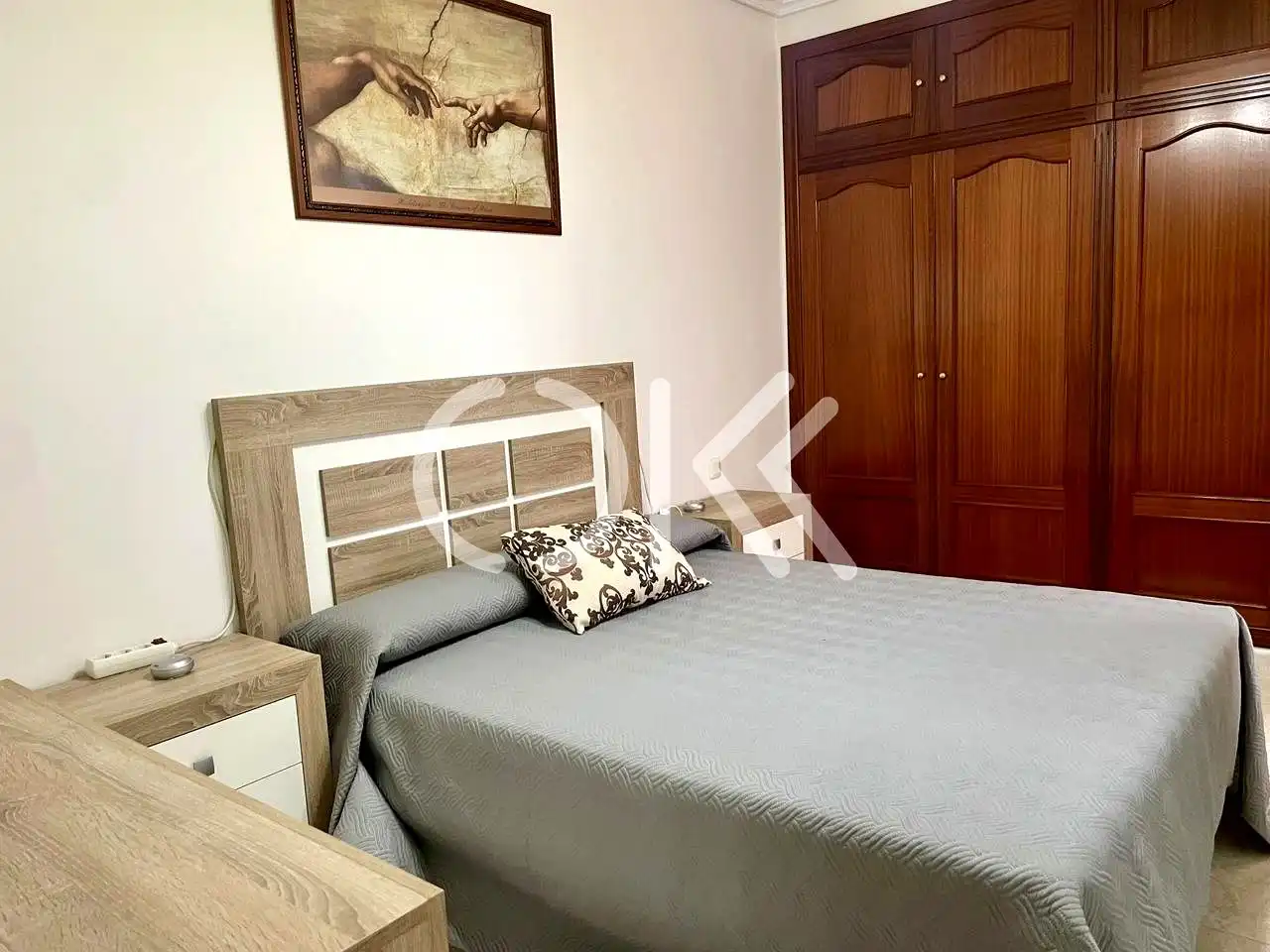 Bedroom of Ground floor for rent in Coria  with Air Conditioner, Heating and Furnished