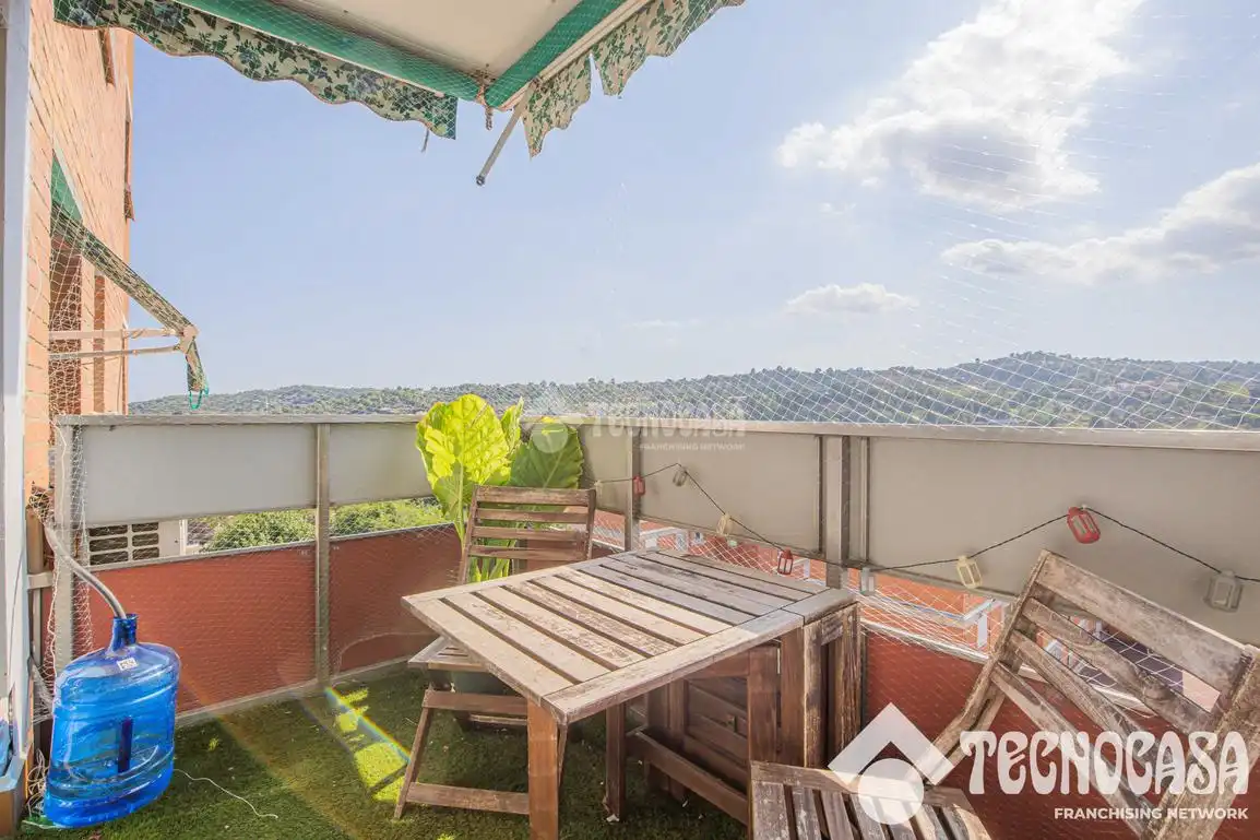 Balcony of Flat for sale in Terrassa  with Heating and Balcony