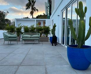 Terrasse von Wohnung miete in Santa Brígida mit Klimaanlage, Terrasse und Möbliert