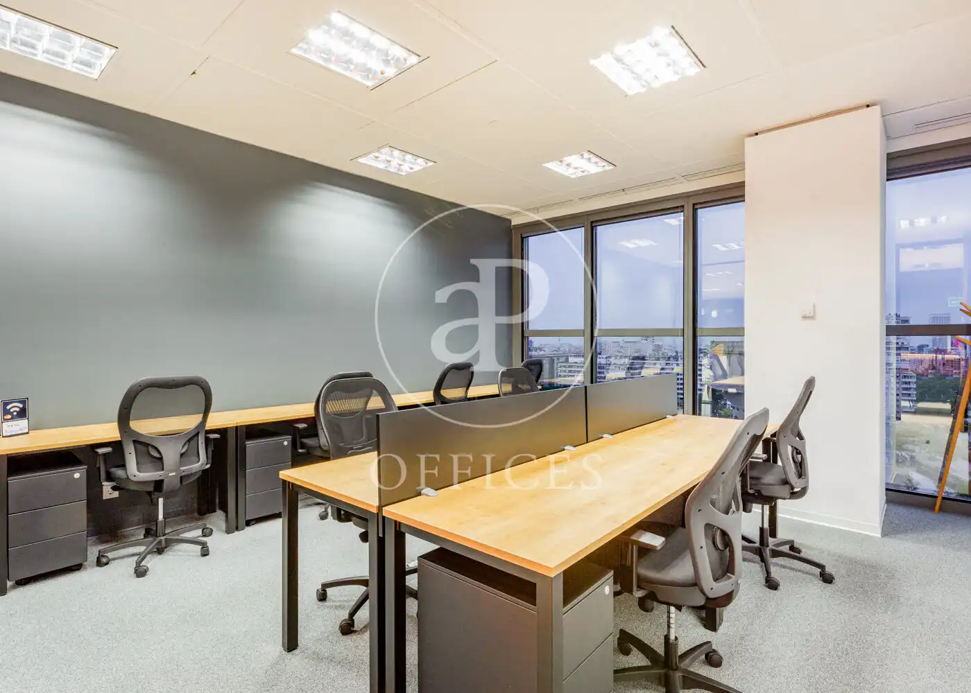 Oficina de alquiler en Madrid con Aire acondicionado y Calefacción