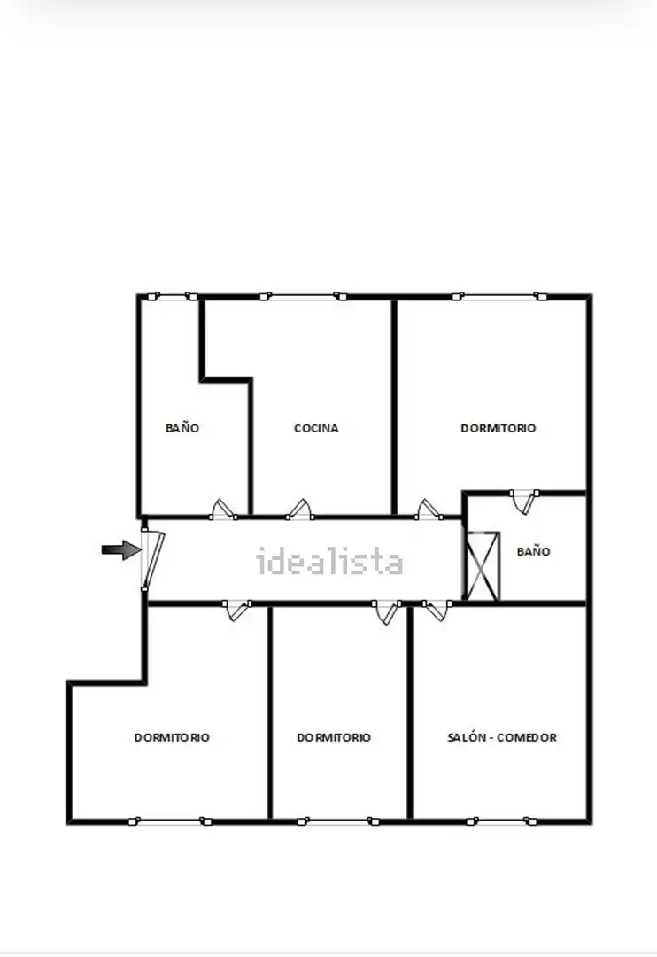 Flat for sale in Barrio del Centro