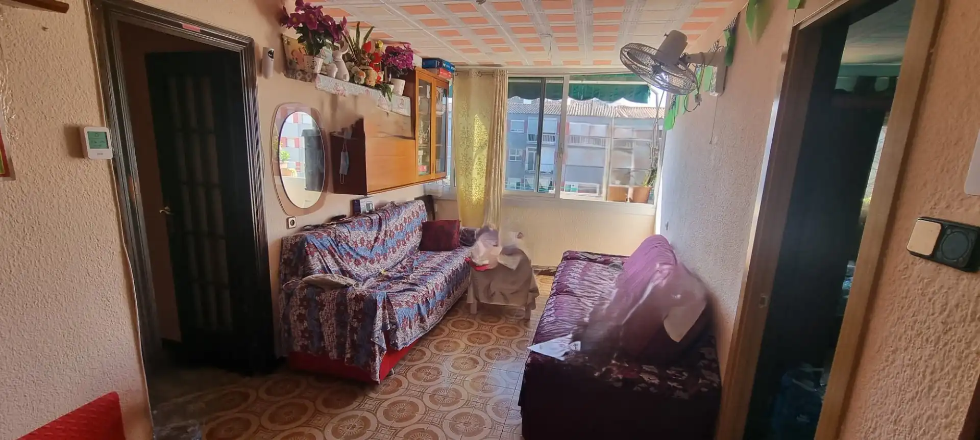Sala de estar de Piso en venta en Badalona con Calefacción, Horno y Alarma