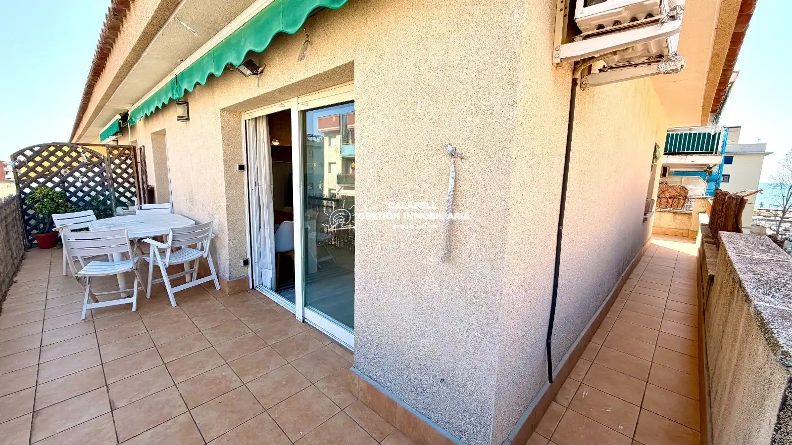 Balcony of Attic for sale in Calafell  with Air Conditioner, Terrace and Furnished