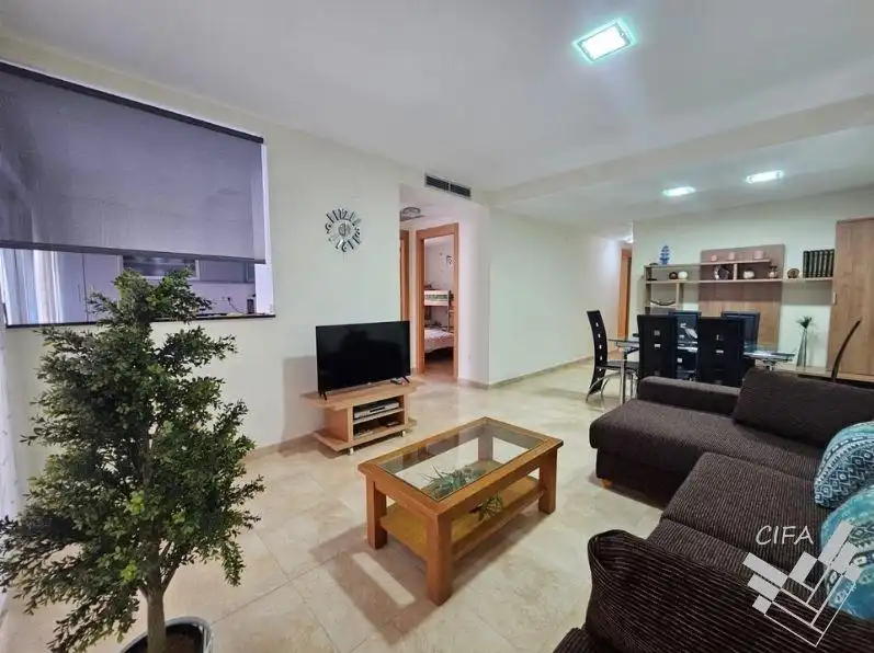 Wohnzimmer von Erdgeschoss zum Verkauf in Peñíscola / Peníscola mit Privatgarten, Terrasse und Abstellraum