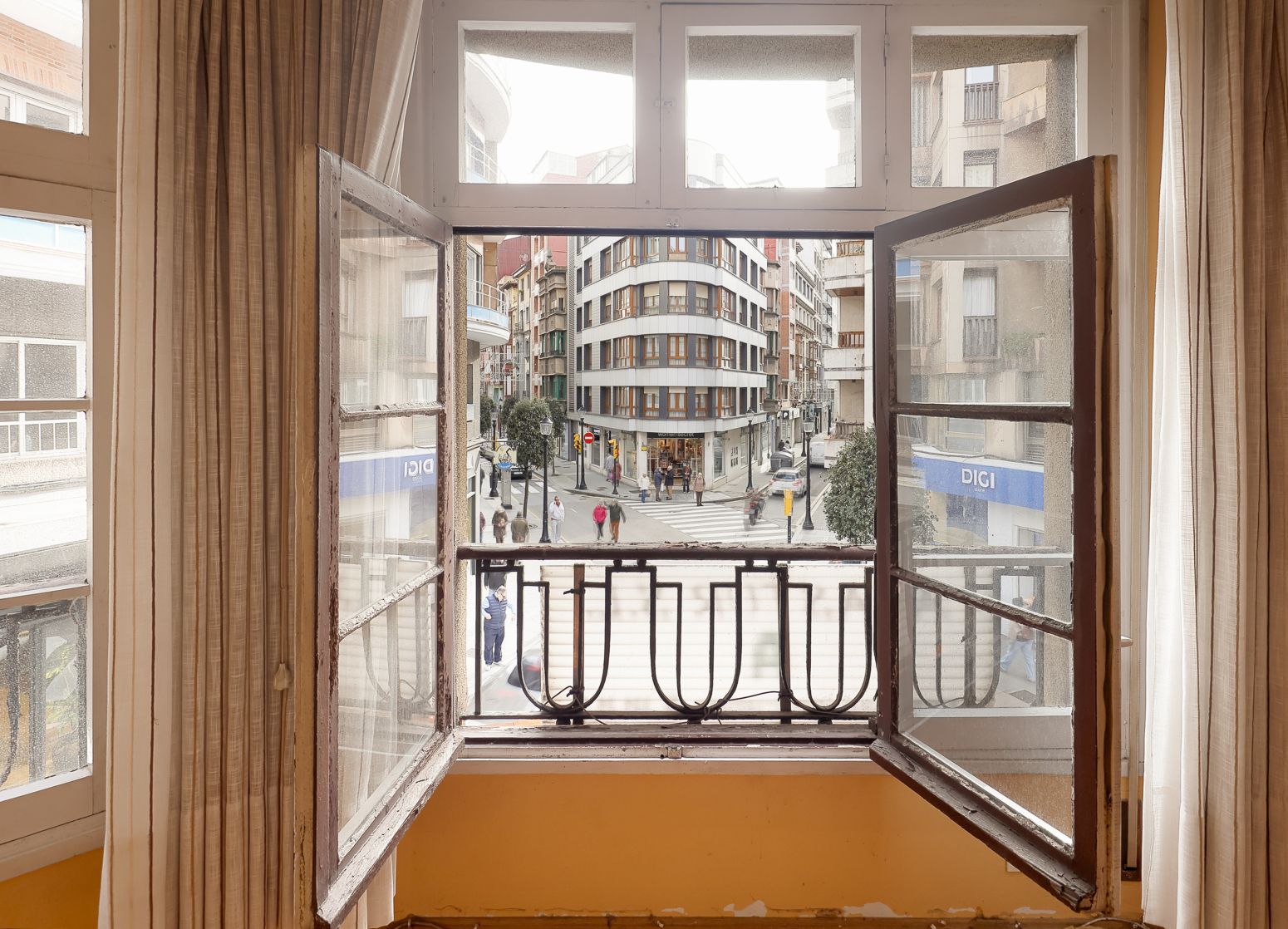 Exterior view of Flat for sale in Gijón   with Heating, Parquet flooring and Storage room