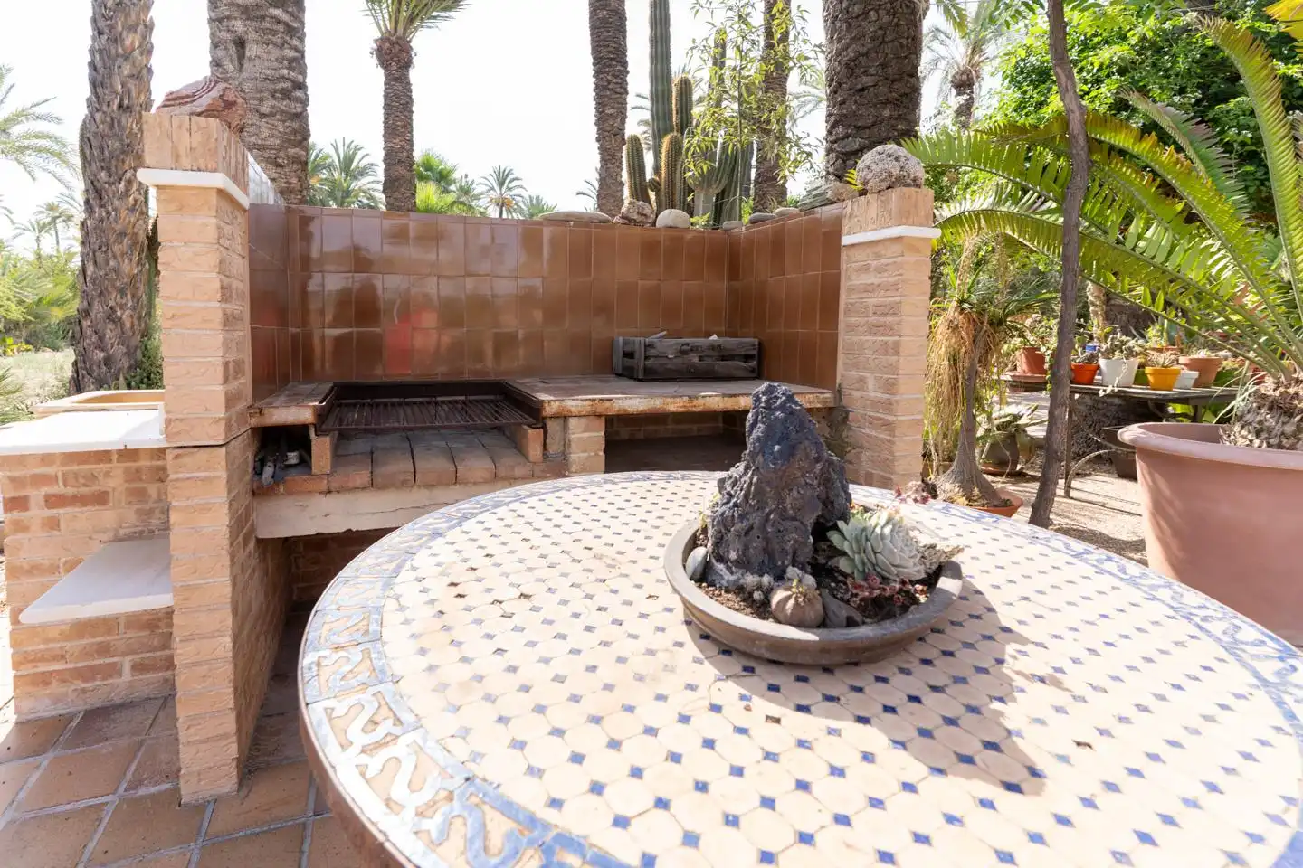 Terrassa de Casa o xalet en venda en Elche / Elx amb Calefacció, Jardí privat i Parquet