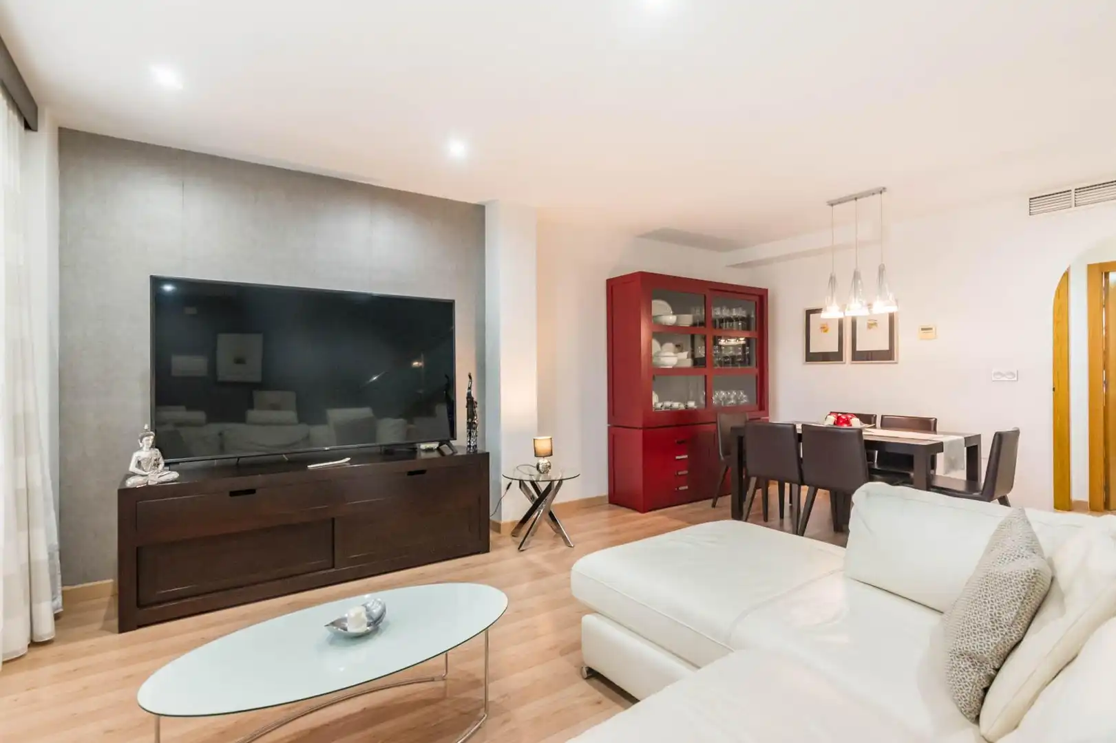 Wohnzimmer von Maisonette zum Verkauf in Villanueva del Río Segura mit Klimaanlage, Terrasse und Abstellraum