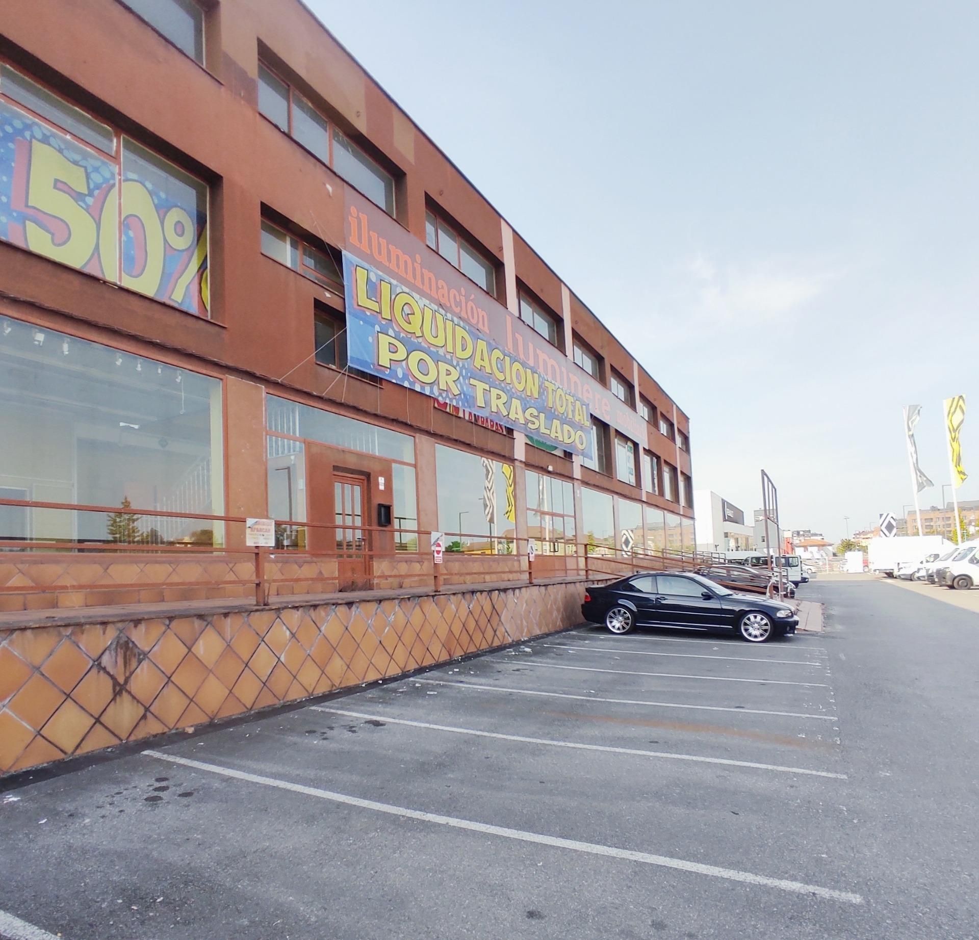 Vista exterior de Nau industrial de lloguer en Siero amb Calefacció