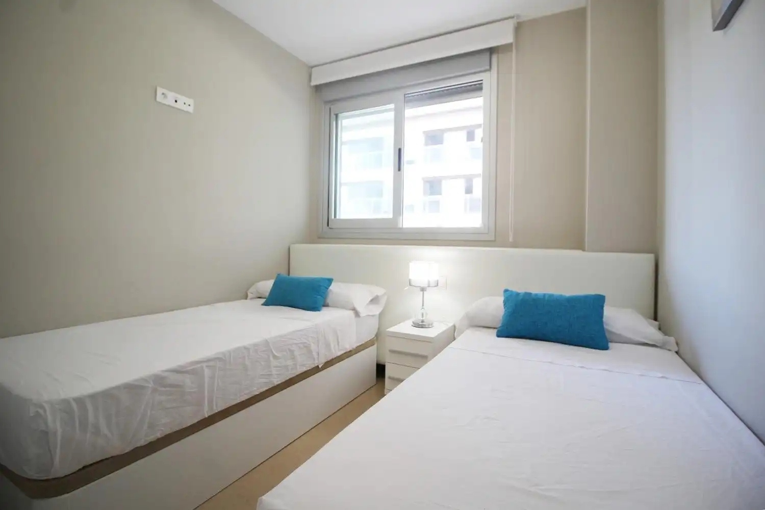 Schlafzimmer von Wohnung zum Verkauf in Oropesa del Mar / Orpesa mit Klimaanlage, Privatgarten und Terrasse